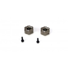 Rear Hex, +.75mm Width, Aluminum: 22