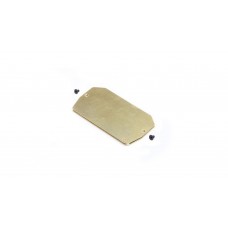 Brass Electronics Mounting Plate, 36g: 22 5.0