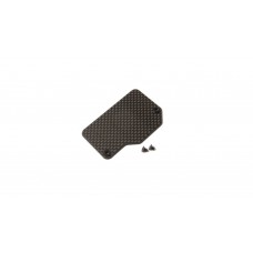 Carbon Electronics Mounting Plate: 22X-4 by TLR