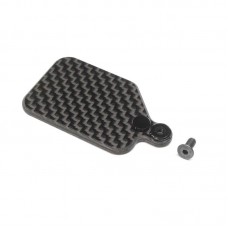 Carbon Receiver Mounting Plate: 22X-4 by TLR