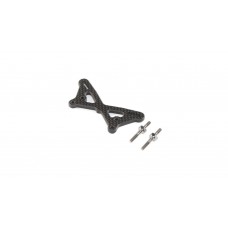 Carbon Front Tower w/Ti Standoffs: 22 5.0 Carbon Front Tower w/Ti Standoffs: 22 5.0