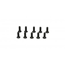 Flathead Screws, M3 x 10mm (10)