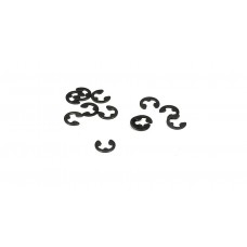 E-Clips, 3mm Shaft (12) E-Clips, 3mm Shaft (12)