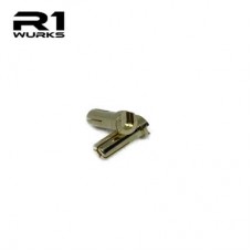 R1 Wurks - Gold 5mm X 14mm Low Profile Bullet Plugs