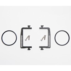 Yokomo SO2.0, SO1.0, Cal-3, DTM3 and YZ-2T Carbon Fiber O-ring Battery Hold Down