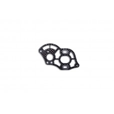 TLR 22 5.0 and 22T 4.0 Laydown Carbon Fiber Light Weight Motor Mount by Vision Racing