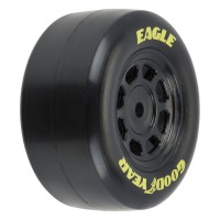Goodyear Eagle Tire F/R MTD Steel Racing Wheels Black for Losi NASCAR by Proline Goodyear Eagle Tire F/R MTD Steel Racing Wheels Black for Losi NASCAR by Proline