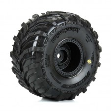 Dreadnaught Mounted Black Wheel F/R (4) for ARRMA GORGON/QUAKE GROM by Proline Dreadnaught Mounted Black Wheel F/R (4) for ARRMA GORGON/QUAKE GROM by Proline