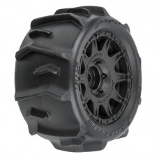 Dumont F/R Tires Mounted 12mm Hex Black Raid (4) for Arrma Granite Grom by Proline Dumont F/R Tires Mounted 12mm Hex Black Raid (4) for Arrma Granite Grom by Proline