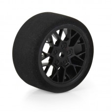 Fifty6 Foam Tire Mounted on Circuit Black Wheel 8mm Hex (4) by Proline Fifty6 Foam Tire Mounted on Circuit Black Wheel 8mm Hex (4) by Proline