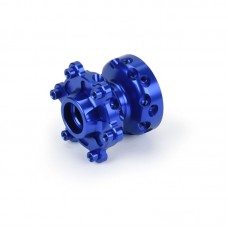 Pro-Spec Aluminum Front Hub Blue: Promoto-SM by Proline Pro-Spec Aluminum Front Hub Blue: Promoto-SM by Proline