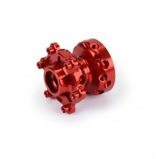 Pro-Spec Aluminum Front Hub Red: Promoto-SM by Proline Pro-Spec Aluminum Front Hub Red: Promoto-SM by Proline