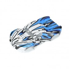 Limited Edition Pre-Cut/Pre-Painted 2019 Chevy Silverado Trophy Truck Strike (Blue/White) Body for Arrma Mojave Grom by Proline Limited Edition Pre-Cut/Pre-Painted 2019 Chevy Silverado Trophy Truck Strike (Blue/White) Body for Arrma Mojave Grom by Proline